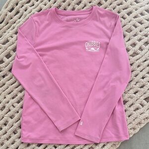 chubbies Boys Pink Long-Sleeve Tee